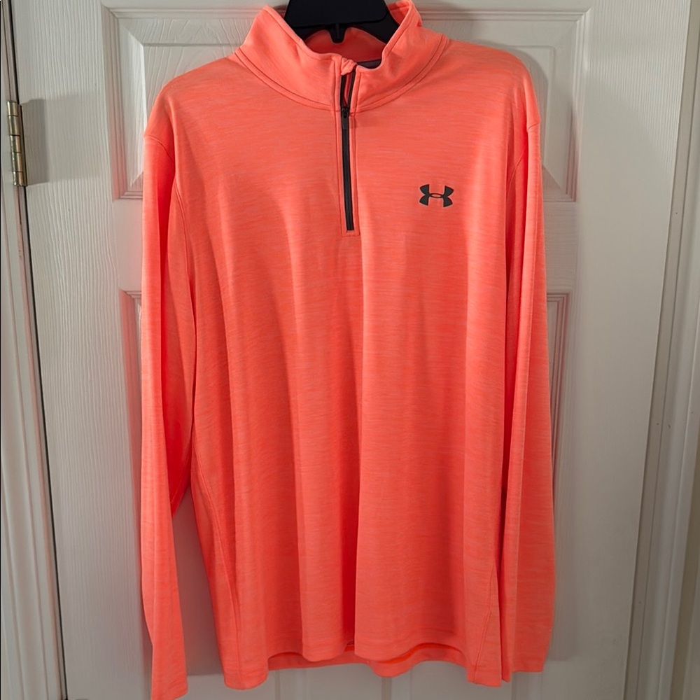 Under Armour Coral Quarter-Zip Pullover